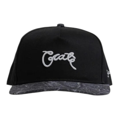 Crate Scripted Tree Camo Snapback - Black/Camo