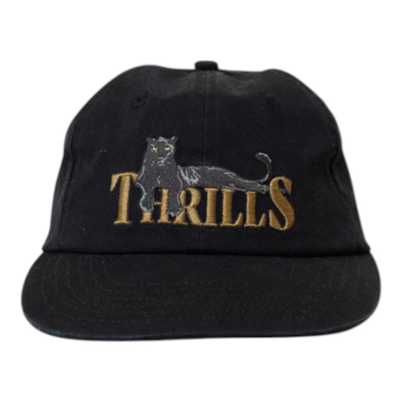Thrills Pit Stop 6 Panel Cap - Black