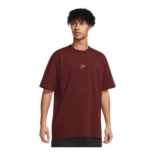 Nike NSW Premium Essential Sustainable Tee - Red/Gold