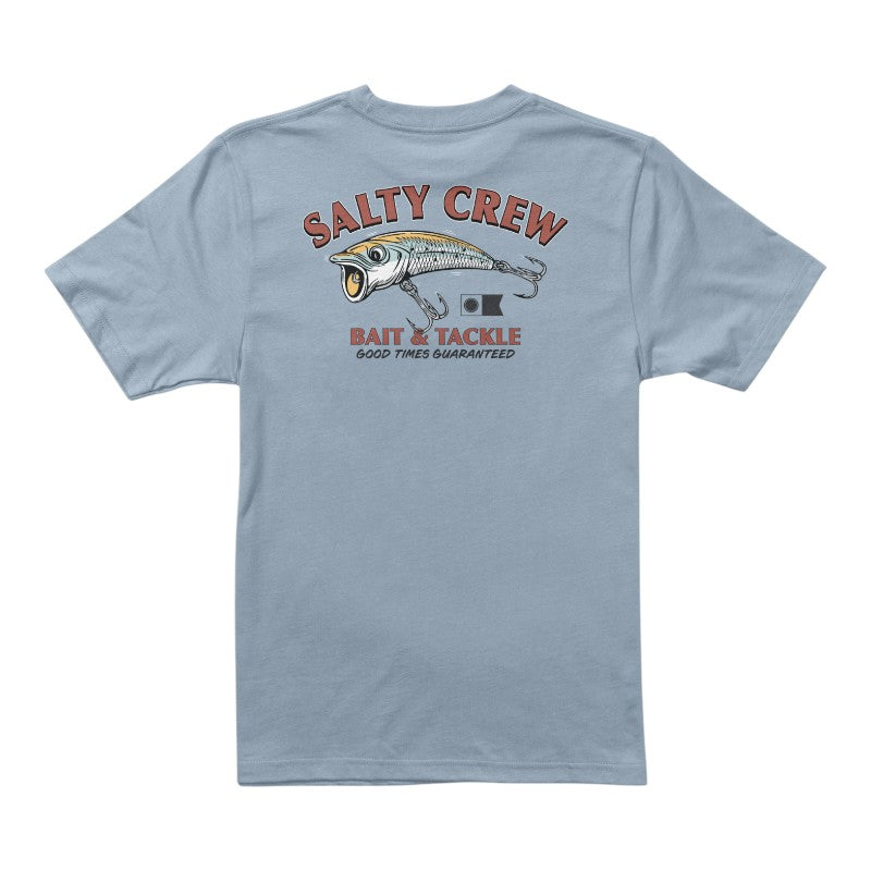 Salty Crew Snag It Youth Tee - Blue Fog