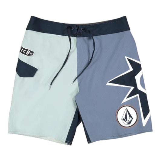 Volcom Youth St4r G4zer Mod Boardshorts - Blue Wash