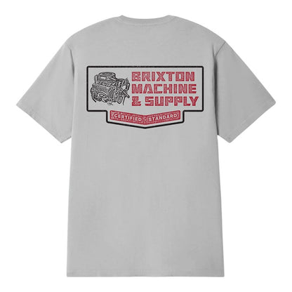 Brixton Machine Tee - Pebble Stone Worn Wash