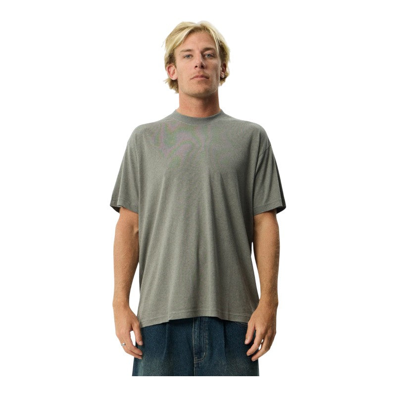 Afends Classic Hemp Retro Fit Tee - Washed Sycamore