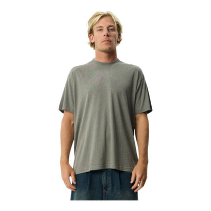 Afends Classic Hemp Retro Fit Tee - Washed Sycamore