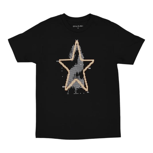 Quasi 2 Star Tee - Black