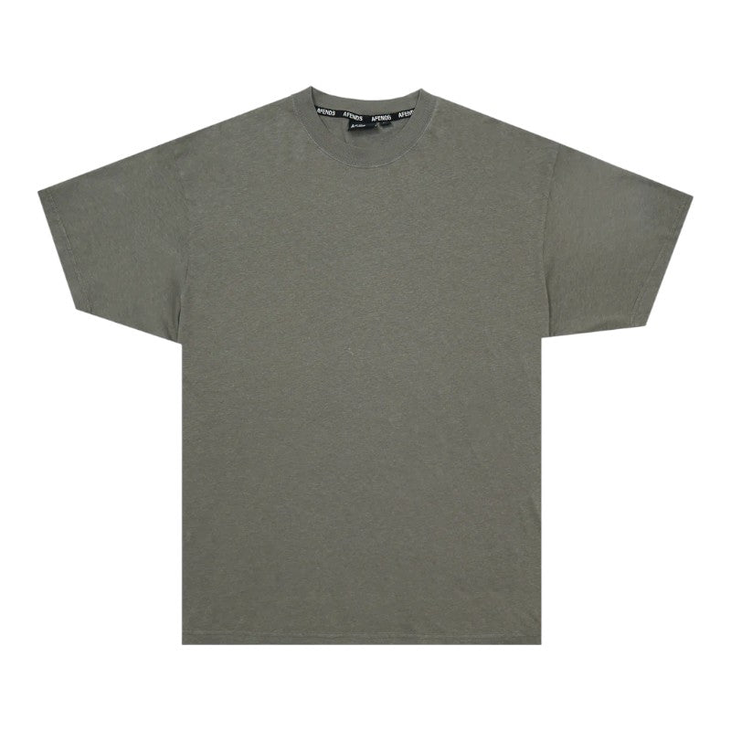 Afends Classic Hemp Retro Fit Tee - Washed Sycamore