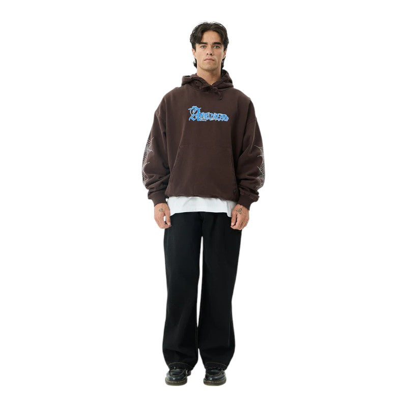 Afends Labyrinth Hood - Washed Coffee