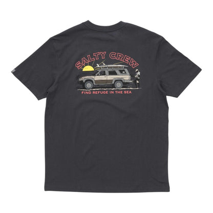 Salty Crew Get Ready Tee - Coal