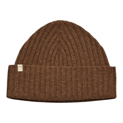J.A.F Merino Skipper Beanie - Timber