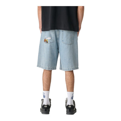 Xlarge Wasp Bull Denim 91 Short - Washed Blue