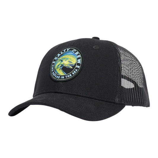 Salty Crew Mahi Club Retro Trucker - Black