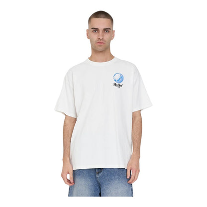Huffer Block Tee 220/Digiworld - Chalk