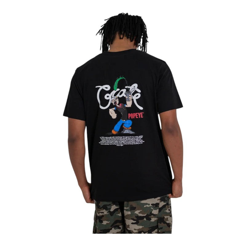 Crate X Popeye Spinach Tee - Black