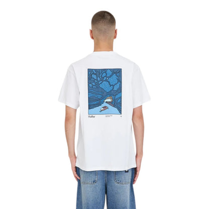 Huffer Sup Tee 190/Caves - White