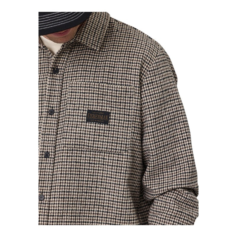 J.A.F Tooth Over Shirt - Brown