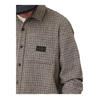 J.A.F Tooth Over Shirt - Brown