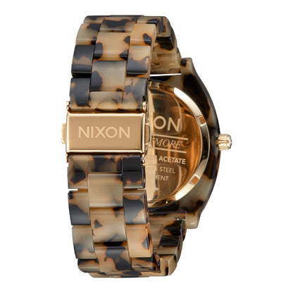 Nixon Time Teller Acetate - Cream Tortoise