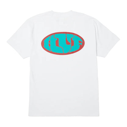 HUF Warped Tee - White