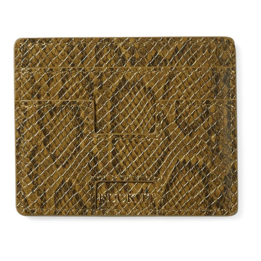 HUF Fuck It Snakeskin Cardholder - Green