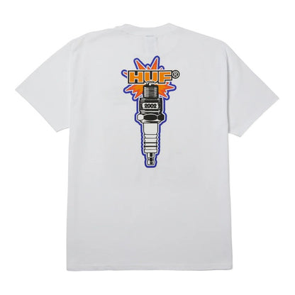 HUF Spark It Up Tee - White