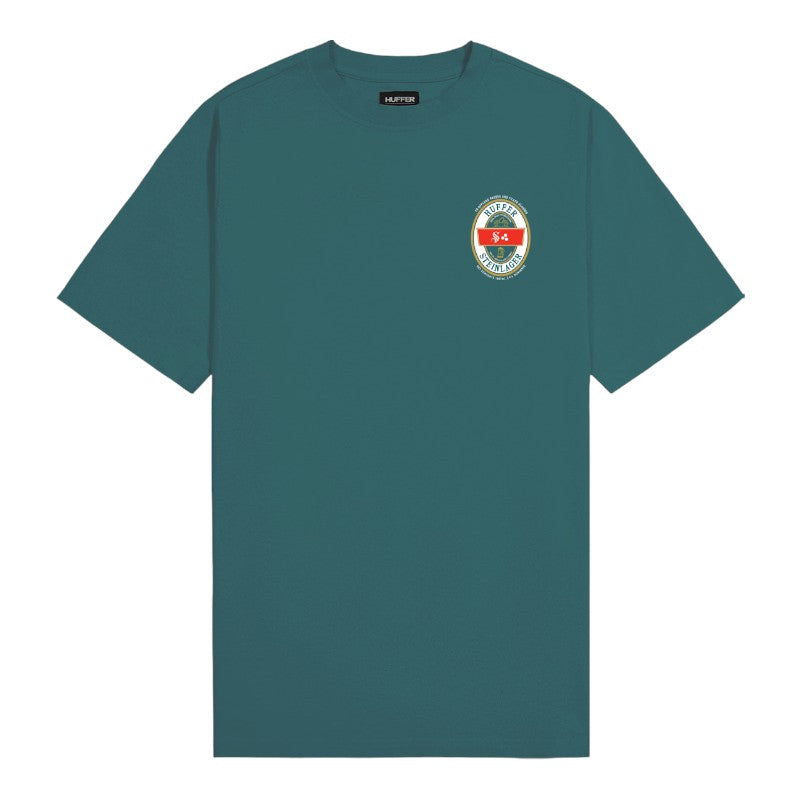 Huffer X Steinlager Offload Sup Tee - Emerald