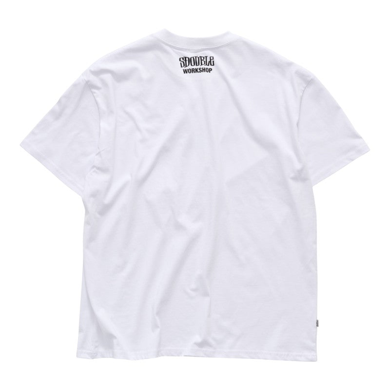 SDouble Small Stock Tee - White