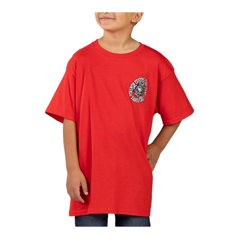 Santa Cruz Pokemon TCG Hand T-Shirt - Red