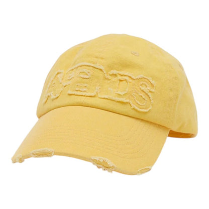 Afends Wonders Panelled Cap - Vintage Mango