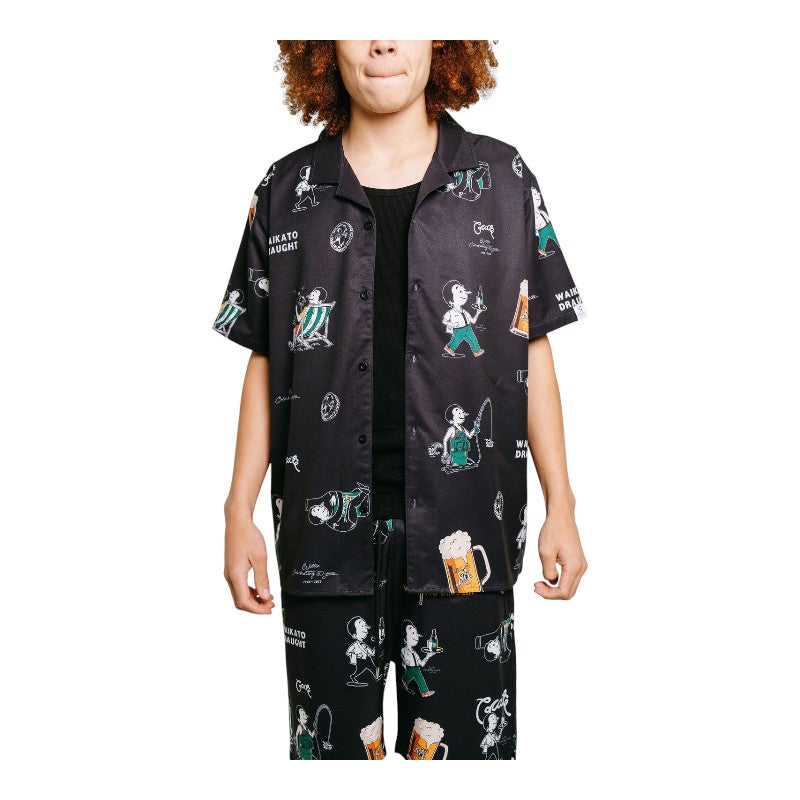 Crate X Willie The Waiter Party Shorts - Black