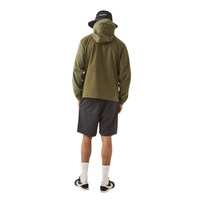 Brixton Journey Zip Jacket - Olive