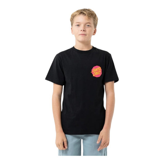 Santa Cruz Youth Meek Scratched Slasher Tee - Black
