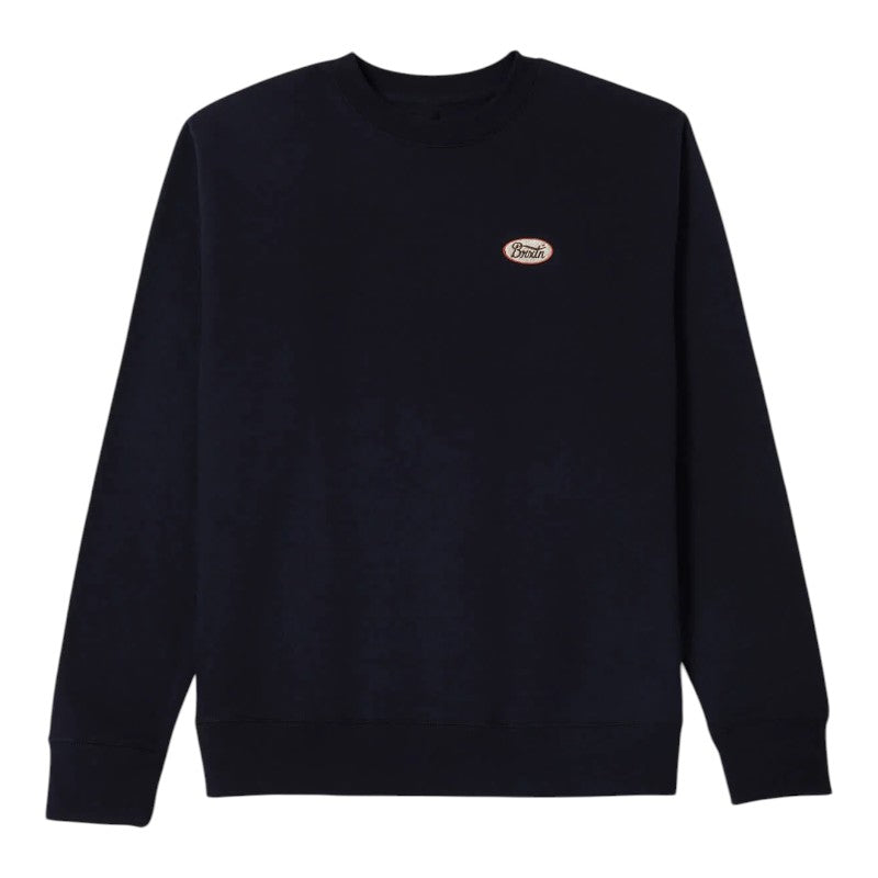 Brixton Parson Patch Crew - Classic Navy