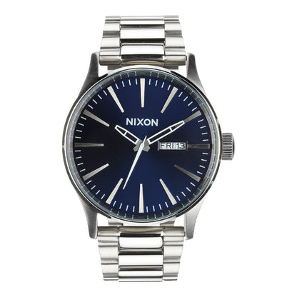 Nixon Sentry Stainless Steel - Blue Sunray