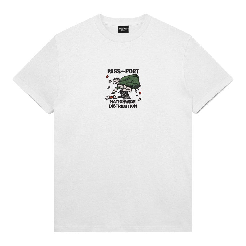 Passport Distribution Tee - White