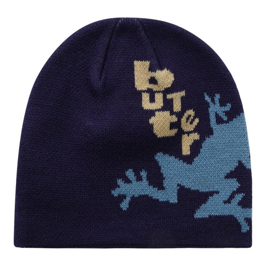 Butter Croaker Skully Beanie - Navy