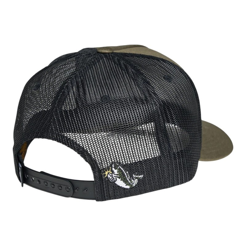 Mad Hueys Trust Cod Twill Trucker - Olive