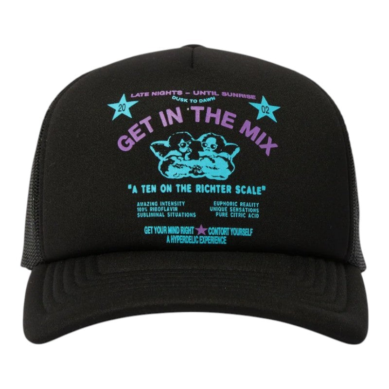 HUF After Midnight Trucker Cap - Black