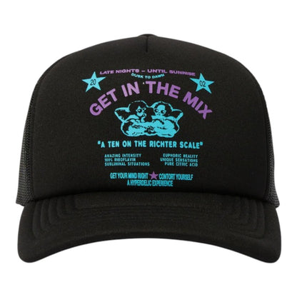 HUF After Midnight Trucker Cap - Black