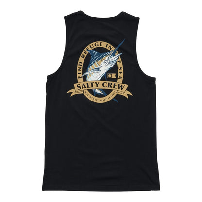 Salty Crew Bill Club Regular Tank - Black