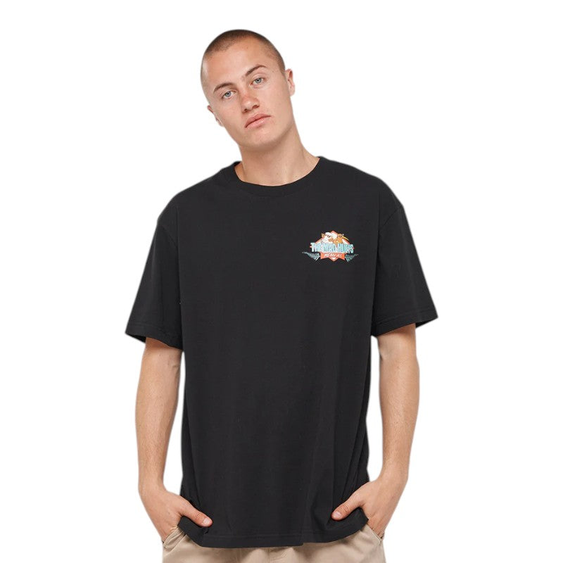 Mad Hueys Mean As Tee - Black