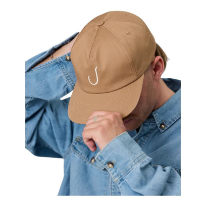 J.A.F Hook Ledger Cap - Tan