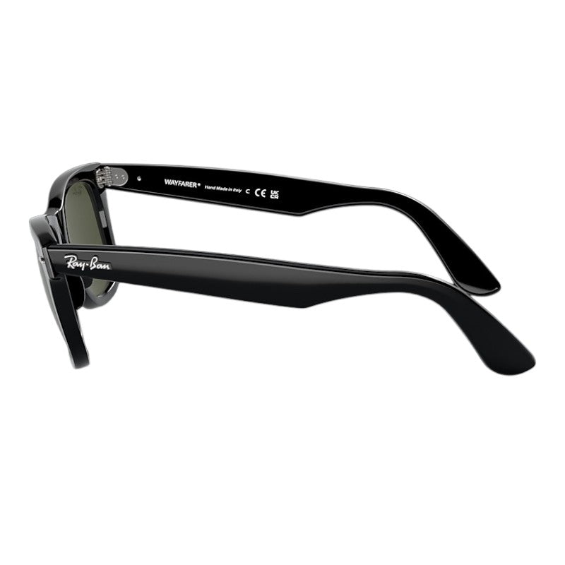 Ray-Ban Wayfarer - Black/Green Polarized