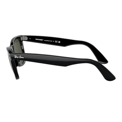 Ray-Ban Wayfarer - Black/Green Polarized