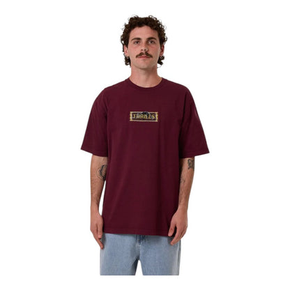 Thrills Behind It All Oversize Fit Tee - Wine Tasting