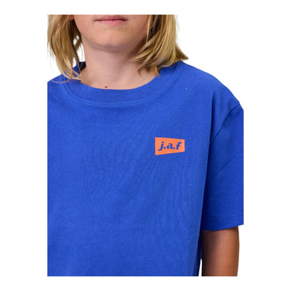 J.A.F Youth Apologies Tee - Cobalt
