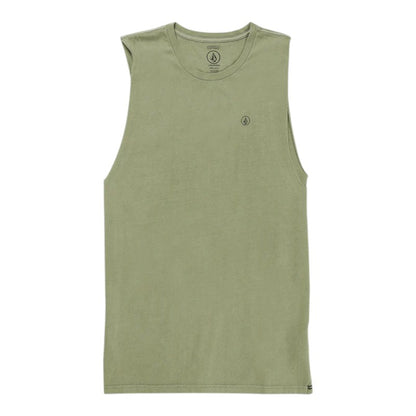 Volcom Wash Muscle Tee - Army Combo