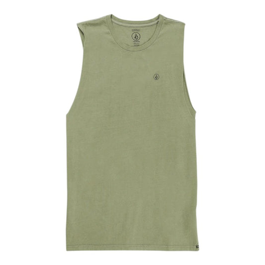 Volcom Wash Muscle Tee - Army Combo
