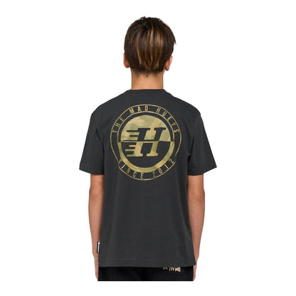 Mad Hueys Youth H Series Split Tee - Vintage Black