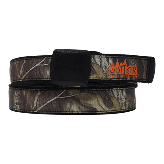 Butter Goods Equipment Woven Belt - Forest Camo
