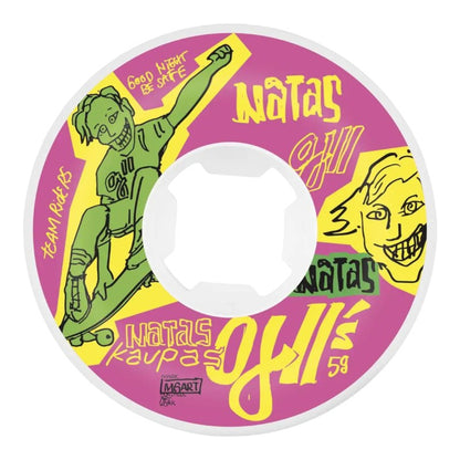 OJ Natas Kaupas Neon Original Hardline Wheels - 95a/58mm